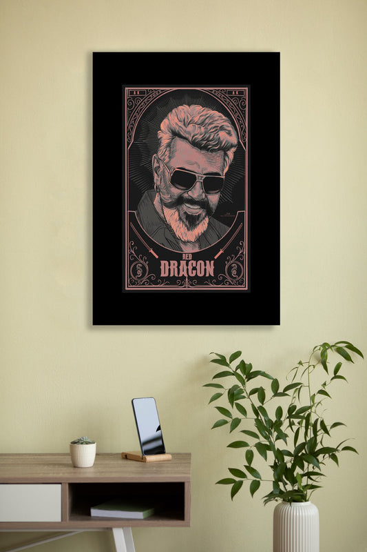 Ajith6-RedDragon- Wall Posters