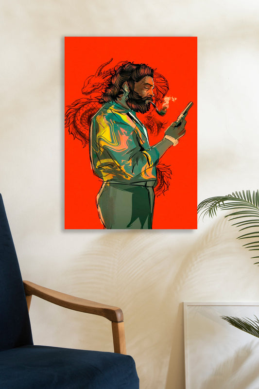 AlluArjun1-Pushpa- Wall Posters