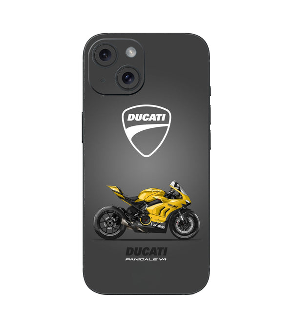 Duacti-Panigale V4-Yellow - Mobile Skins