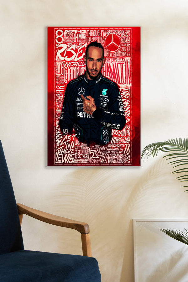 Lewis-Hamilton3- Wall Posters