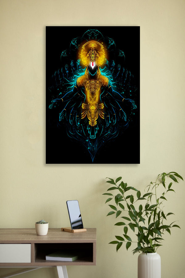 Lord-Vishnu3- Wall Posters