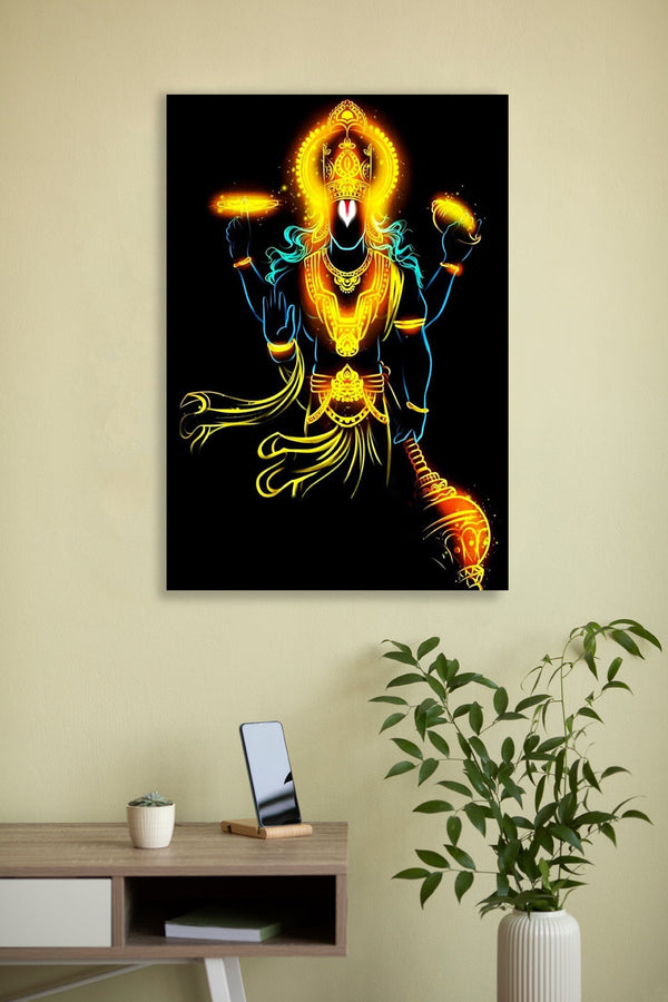 Lord-Vishnu2- Wall Posters