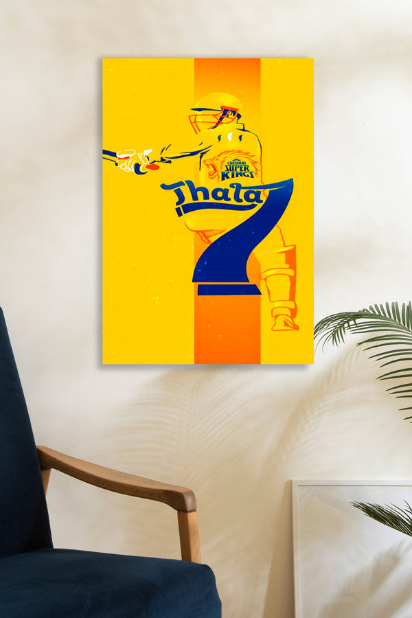 MSDhoni6- Wall Posters