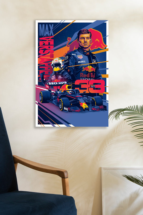 Max-Verstappen4- Wall Posters