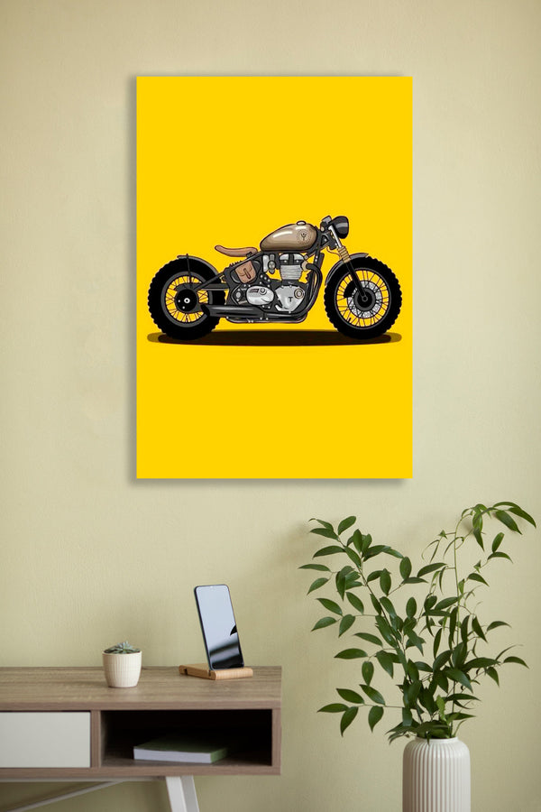 RetroBike1- Wall Posters