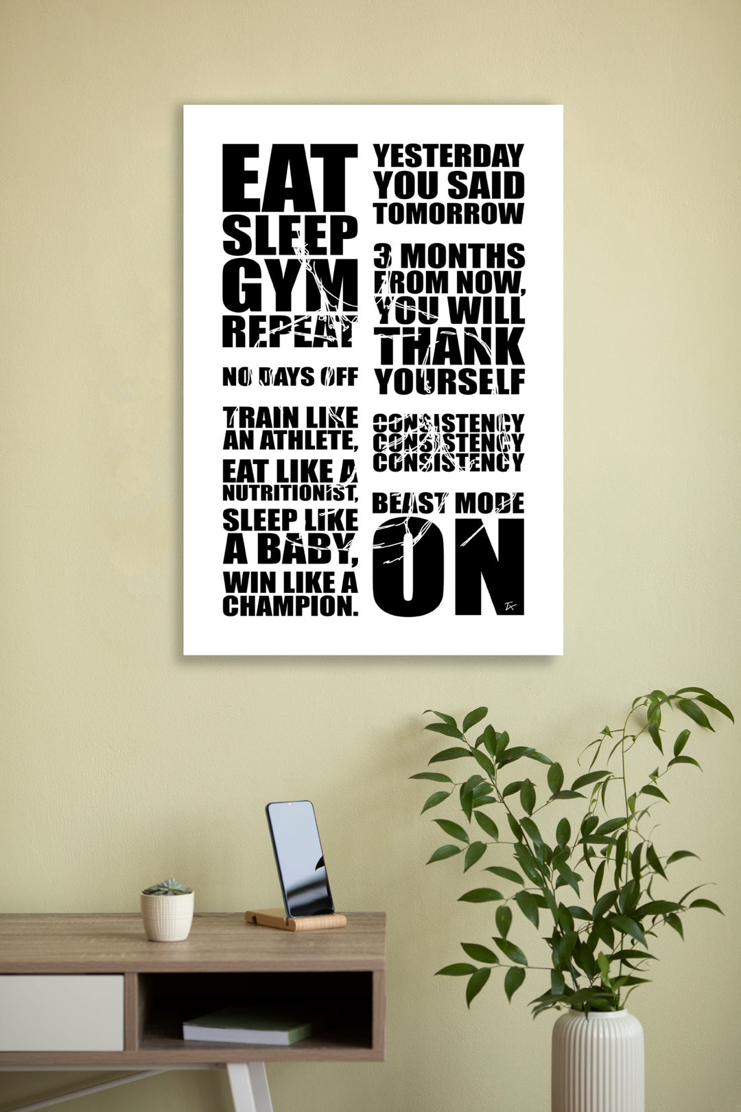 TrainHard-8- Wall Posters