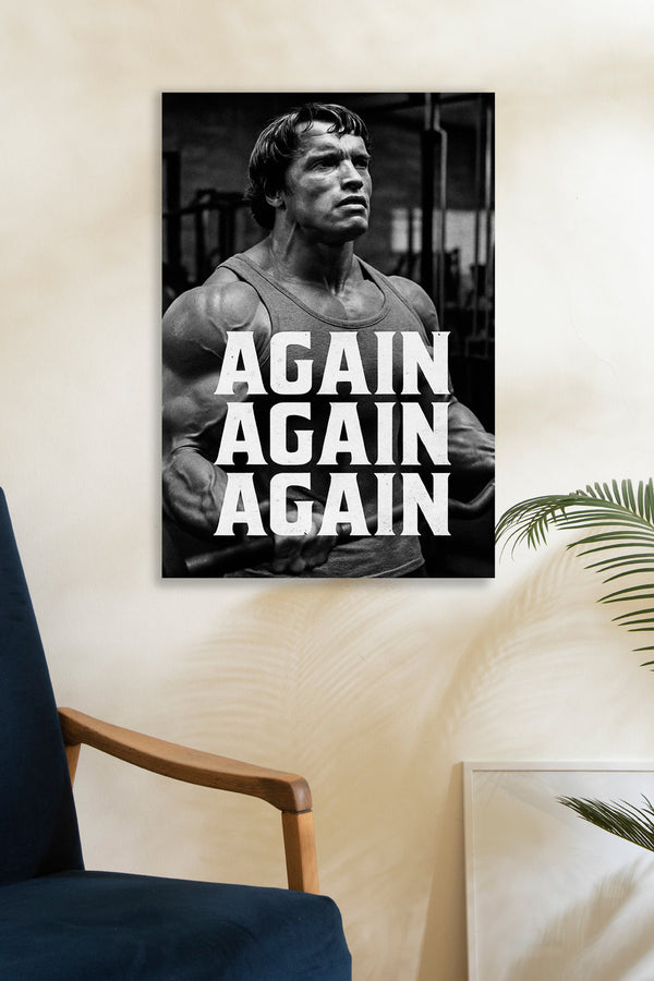 TrainHard28-Arnold- Wall Posters
